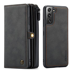 Coque Portefeuille Livre Cuir Etui Clapet C02S pour Samsung Galaxy S23 5G Noir