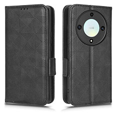 Coque Portefeuille Livre Cuir Etui Clapet C02X pour Huawei Honor Magic5 Lite 5G Noir