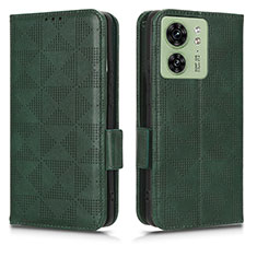 Coque Portefeuille Livre Cuir Etui Clapet C02X pour Motorola Moto Edge 40 5G Vert