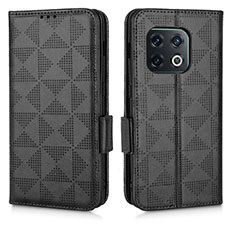 Coque Portefeuille Livre Cuir Etui Clapet C02X pour OnePlus 10 Pro 5G Noir