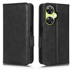 Coque Portefeuille Livre Cuir Etui Clapet C02X pour OnePlus Nord CE 3 5G Noir