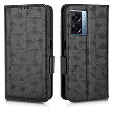 Coque Portefeuille Livre Cuir Etui Clapet C02X pour OnePlus Nord N300 5G Noir