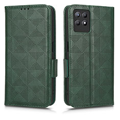 Coque Portefeuille Livre Cuir Etui Clapet C02X pour Realme 8i Vert