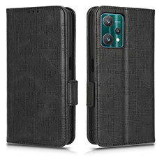 Coque Portefeuille Livre Cuir Etui Clapet C02X pour Realme 9 5G Noir