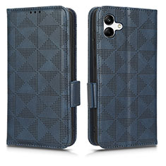 Coque Portefeuille Livre Cuir Etui Clapet C02X pour Samsung Galaxy A05 Bleu