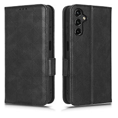 Coque Portefeuille Livre Cuir Etui Clapet C02X pour Samsung Galaxy A14 5G Noir