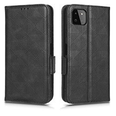 Coque Portefeuille Livre Cuir Etui Clapet C02X pour Samsung Galaxy A22s 5G Noir