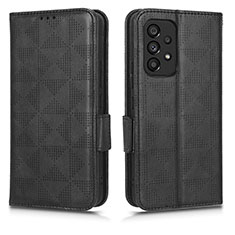 Coque Portefeuille Livre Cuir Etui Clapet C02X pour Samsung Galaxy A53 5G Noir