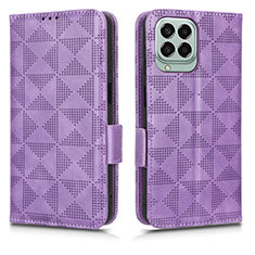 Coque Portefeuille Livre Cuir Etui Clapet C02X pour Samsung Galaxy M33 5G Violet