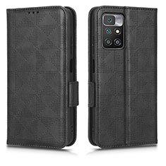 Coque Portefeuille Livre Cuir Etui Clapet C02X pour Xiaomi Mi 11i 5G (2022) Noir