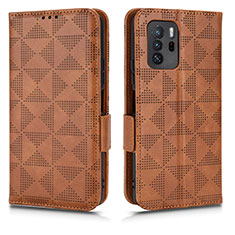 Coque Portefeuille Livre Cuir Etui Clapet C02X pour Xiaomi Poco X3 GT 5G Marron