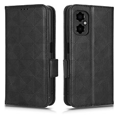 Coque Portefeuille Livre Cuir Etui Clapet C02X pour Xiaomi Redmi Note 12R Pro 5G Noir