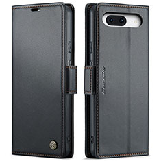 Coque Portefeuille Livre Cuir Etui Clapet C03S pour Google Pixel 8a 5G Noir