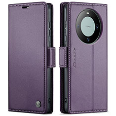 Coque Portefeuille Livre Cuir Etui Clapet C03S pour Huawei Mate 60 Pro+ Plus Violet