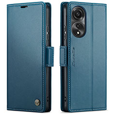 Coque Portefeuille Livre Cuir Etui Clapet C03S pour Oppo A78 4G Bleu