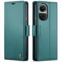 Coque Portefeuille Livre Cuir Etui Clapet C03S pour Oppo Reno10 5G Vert