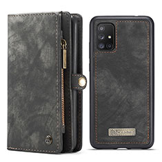 Coque Portefeuille Livre Cuir Etui Clapet C03S pour Samsung Galaxy M40S Noir