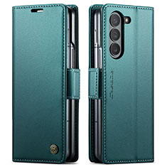 Coque Portefeuille Livre Cuir Etui Clapet C03S pour Samsung Galaxy Z Fold5 5G Vert