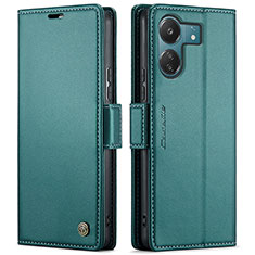 Coque Portefeuille Livre Cuir Etui Clapet C03S pour Xiaomi Poco C65 Vert