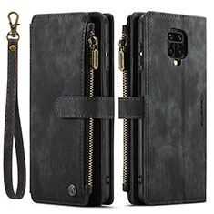 Coque Portefeuille Livre Cuir Etui Clapet C03S pour Xiaomi Poco M2 Pro Noir