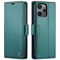 Coque Portefeuille Livre Cuir Etui Clapet C03S pour Xiaomi Poco M6 Pro 5G Vert