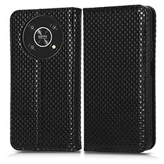 Coque Portefeuille Livre Cuir Etui Clapet C03X pour Huawei Honor Magic4 Lite 5G Noir