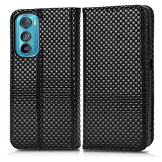 Coque Portefeuille Livre Cuir Etui Clapet C03X pour Motorola Moto Edge 30 5G Noir