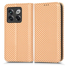 Coque Portefeuille Livre Cuir Etui Clapet C03X pour OnePlus Ace Pro 5G Or