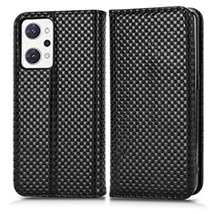 Coque Portefeuille Livre Cuir Etui Clapet C03X pour Oppo Reno7 A Noir