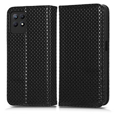 Coque Portefeuille Livre Cuir Etui Clapet C03X pour Realme 8i Noir