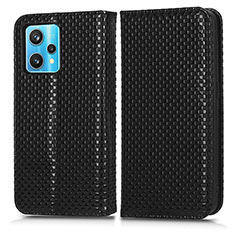 Coque Portefeuille Livre Cuir Etui Clapet C03X pour Realme 9 4G Noir