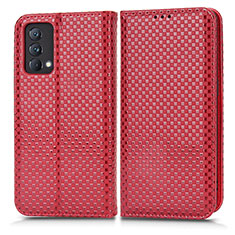 Coque Portefeuille Livre Cuir Etui Clapet C03X pour Realme GT Master 5G Rouge