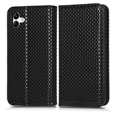 Coque Portefeuille Livre Cuir Etui Clapet C03X pour Samsung Galaxy A04 4G Noir