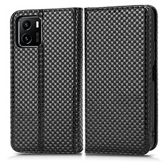 Coque Portefeuille Livre Cuir Etui Clapet C03X pour Vivo iQOO U5x Noir