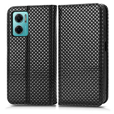 Coque Portefeuille Livre Cuir Etui Clapet C03X pour Xiaomi Redmi 10 5G Noir