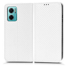 Coque Portefeuille Livre Cuir Etui Clapet C03X pour Xiaomi Redmi 11 Prime 5G Blanc