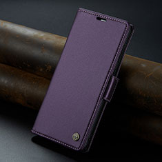 Coque Portefeuille Livre Cuir Etui Clapet C04S pour Huawei Mate 60 Pro Violet