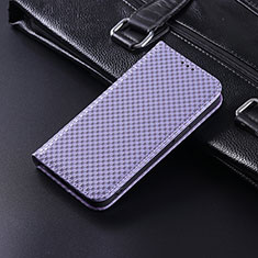 Coque Portefeuille Livre Cuir Etui Clapet C04X pour Huawei Honor Magic4 Pro 5G Violet