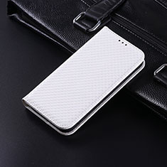 Coque Portefeuille Livre Cuir Etui Clapet C04X pour Huawei Honor X9 5G Blanc