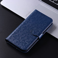 Coque Portefeuille Livre Cuir Etui Clapet C04X pour Sharp Aquos R8 Bleu