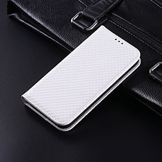 Coque Portefeuille Livre Cuir Etui Clapet C04X pour Xiaomi Redmi 9C Blanc