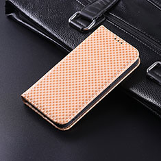 Coque Portefeuille Livre Cuir Etui Clapet C04X pour Xiaomi Redmi Note 10 5G Or