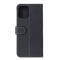 Coque Portefeuille Livre Cuir Etui Clapet C06 pour Xiaomi Mi 11 5G Noir