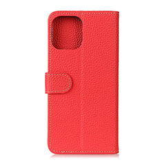 Coque Portefeuille Livre Cuir Etui Clapet C06 pour Xiaomi Mi 11 Lite 4G Rouge