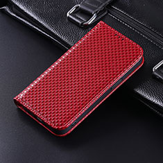 Coque Portefeuille Livre Cuir Etui Clapet C06X pour Google Pixel 6 5G Rouge