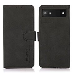 Coque Portefeuille Livre Cuir Etui Clapet D01Y pour Google Pixel 7a 5G Noir