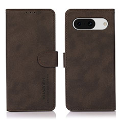 Coque Portefeuille Livre Cuir Etui Clapet D01Y pour Google Pixel 8a 5G Marron