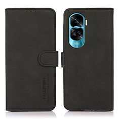 Coque Portefeuille Livre Cuir Etui Clapet D01Y pour Huawei Honor 90 Lite 5G Noir