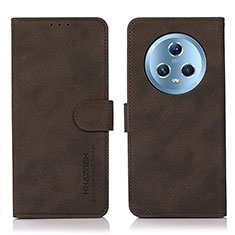 Coque Portefeuille Livre Cuir Etui Clapet D01Y pour Huawei Honor Magic5 5G Marron