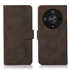 Coque Portefeuille Livre Cuir Etui Clapet D01Y pour Huawei Honor Magic6 Lite 5G Marron